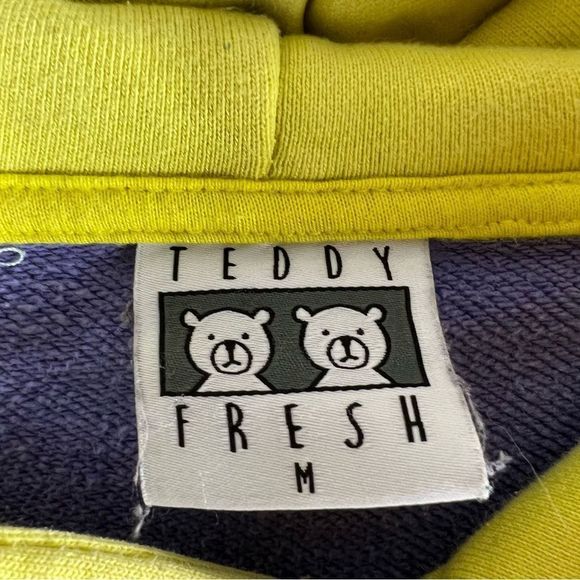 Teddy Fresh 90s Inspired Color Block Hoodie - Picture 6 of 8